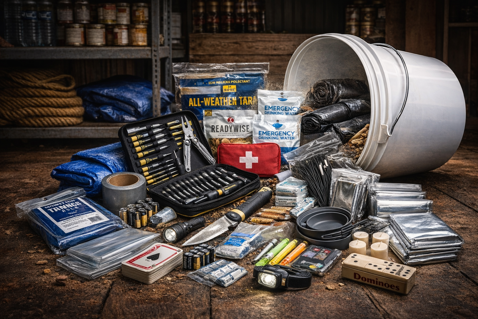 The Survival Bucket 3 Person 5 Day