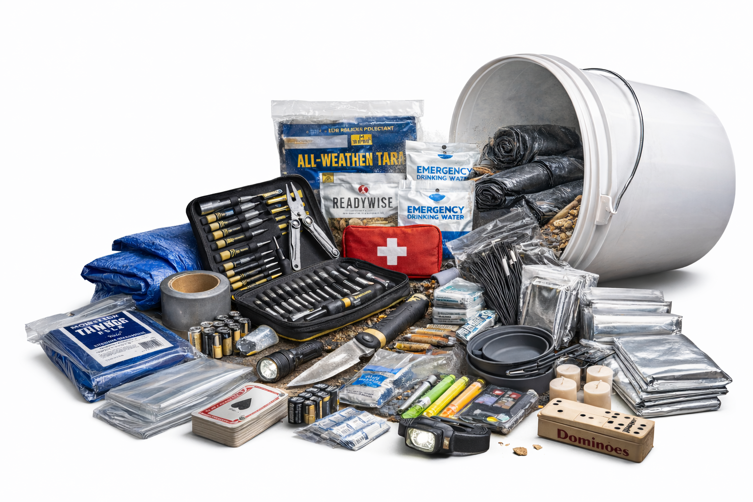 The Survival Bucket- 5 Day 1 Person