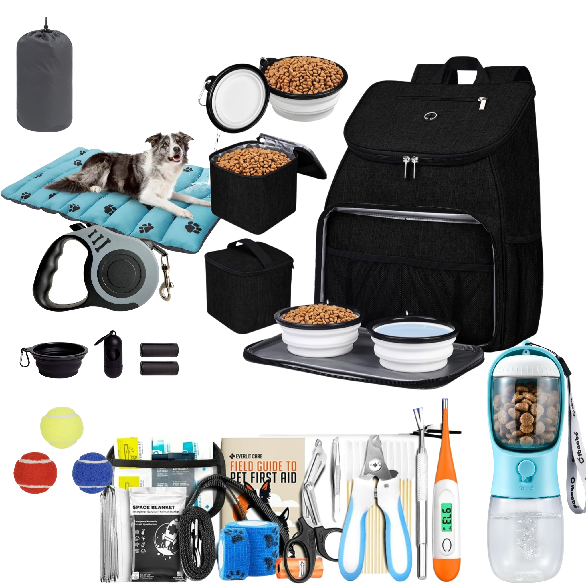 72 HR Pet Survival Kit – Emergency Preparedness for Dogs Or Cats